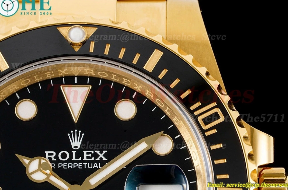 YG Dial YG Black Submariner VSF 904L VS3135 116618LN 40mm 1222